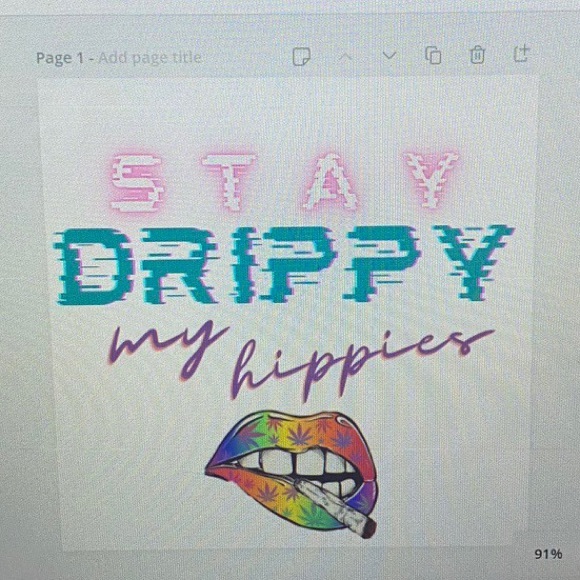 Custom hippie long sleeve - Picture 2 of 2